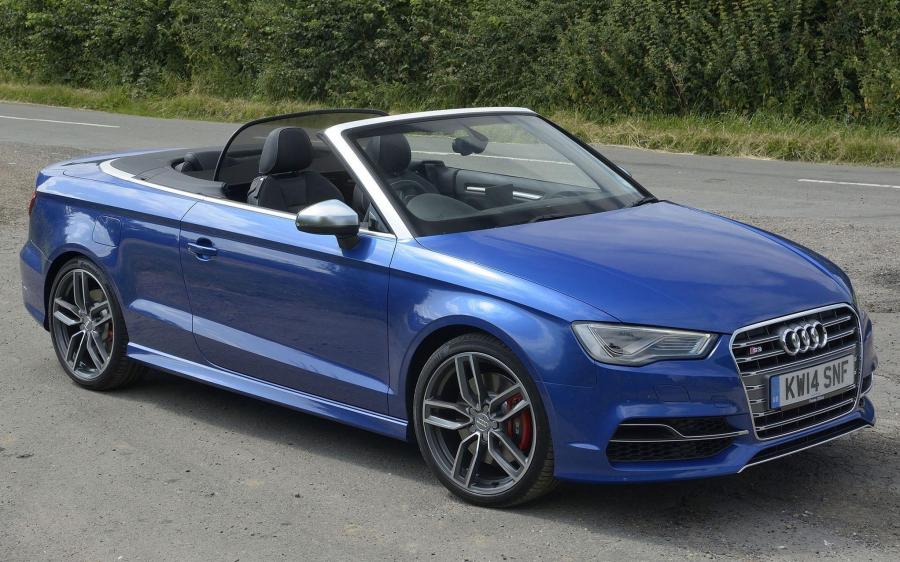 Audi S3 Cabriolet (8V) (UK) '2014